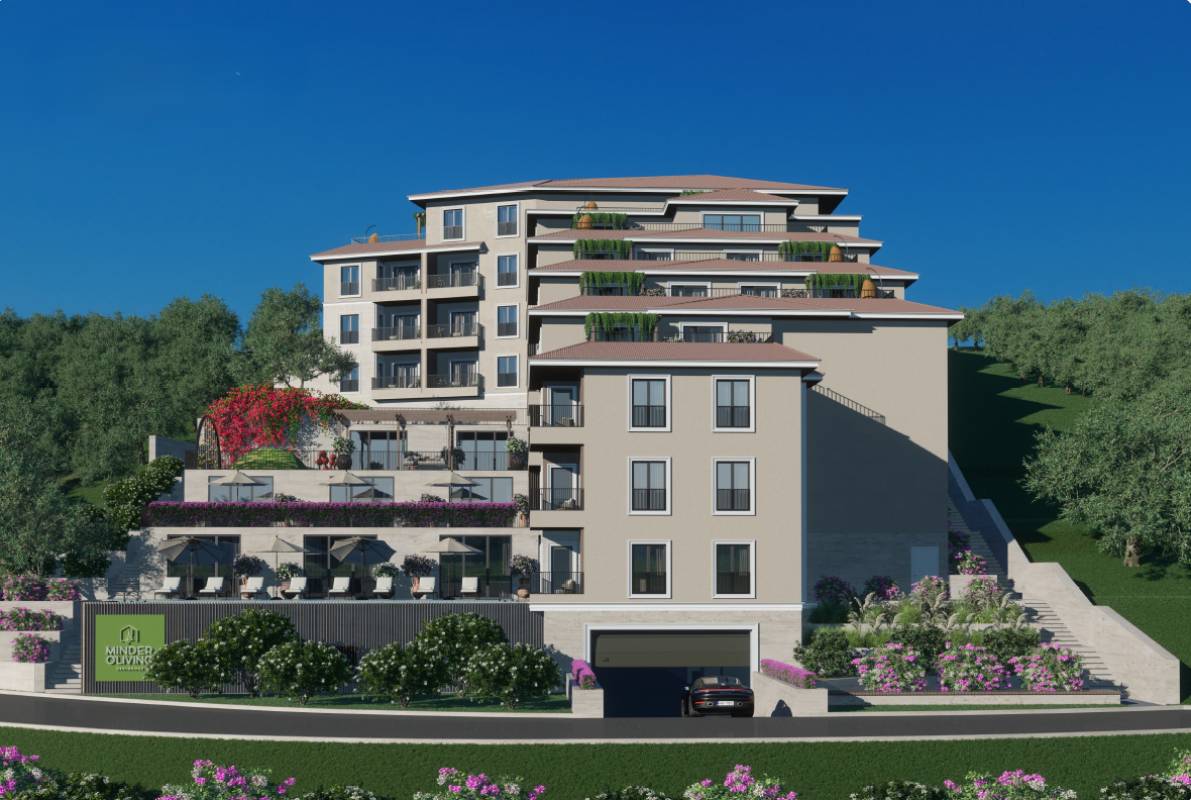 Budva, Bečići, jednosoban stan 46m²